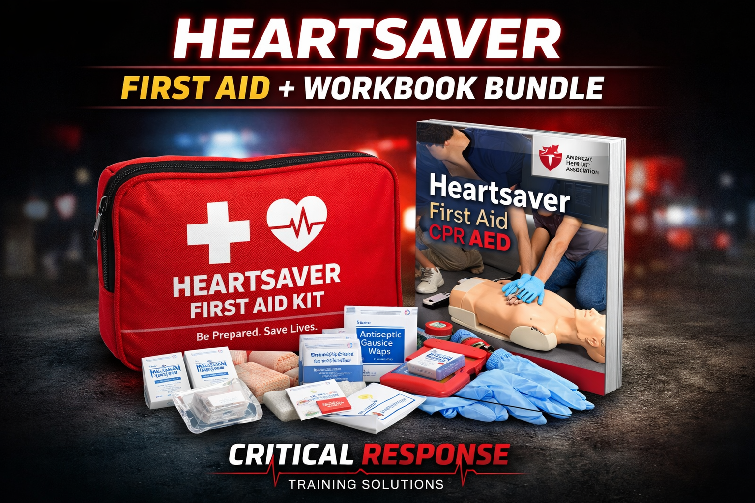Heartsaver First Aid + Manual